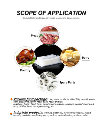 Food Packaging Polyester Base Bottom Film 285 Microns Transparent