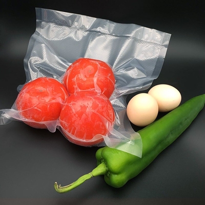 Food Grade 7 Layer Co - Extruded Vacuum Pouches Textured Embossed Vacuum Bags