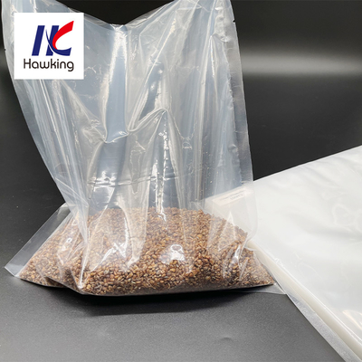 Non - Reusable 70 um PA PE Clear Vacuum Seal Storage Bags For Food